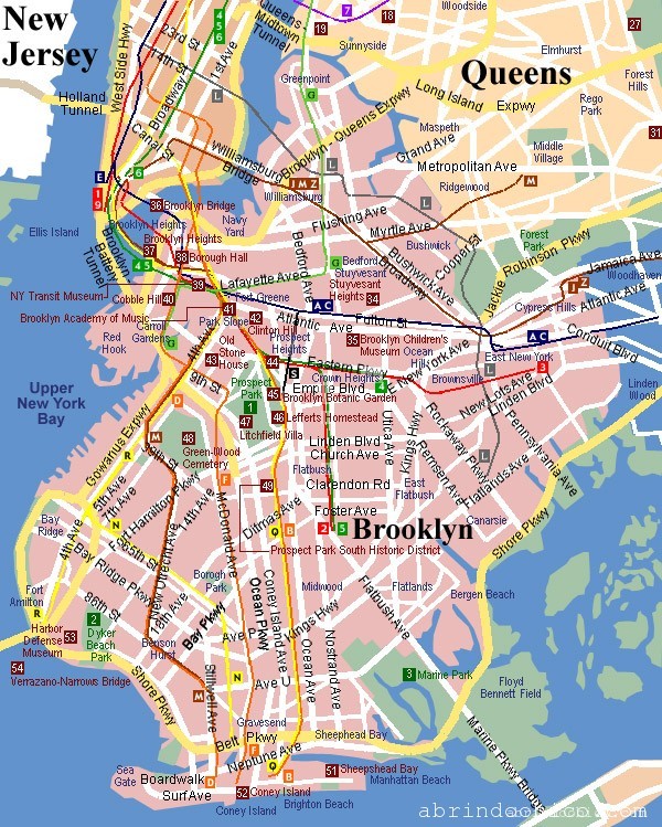 Brooklyn Map1 